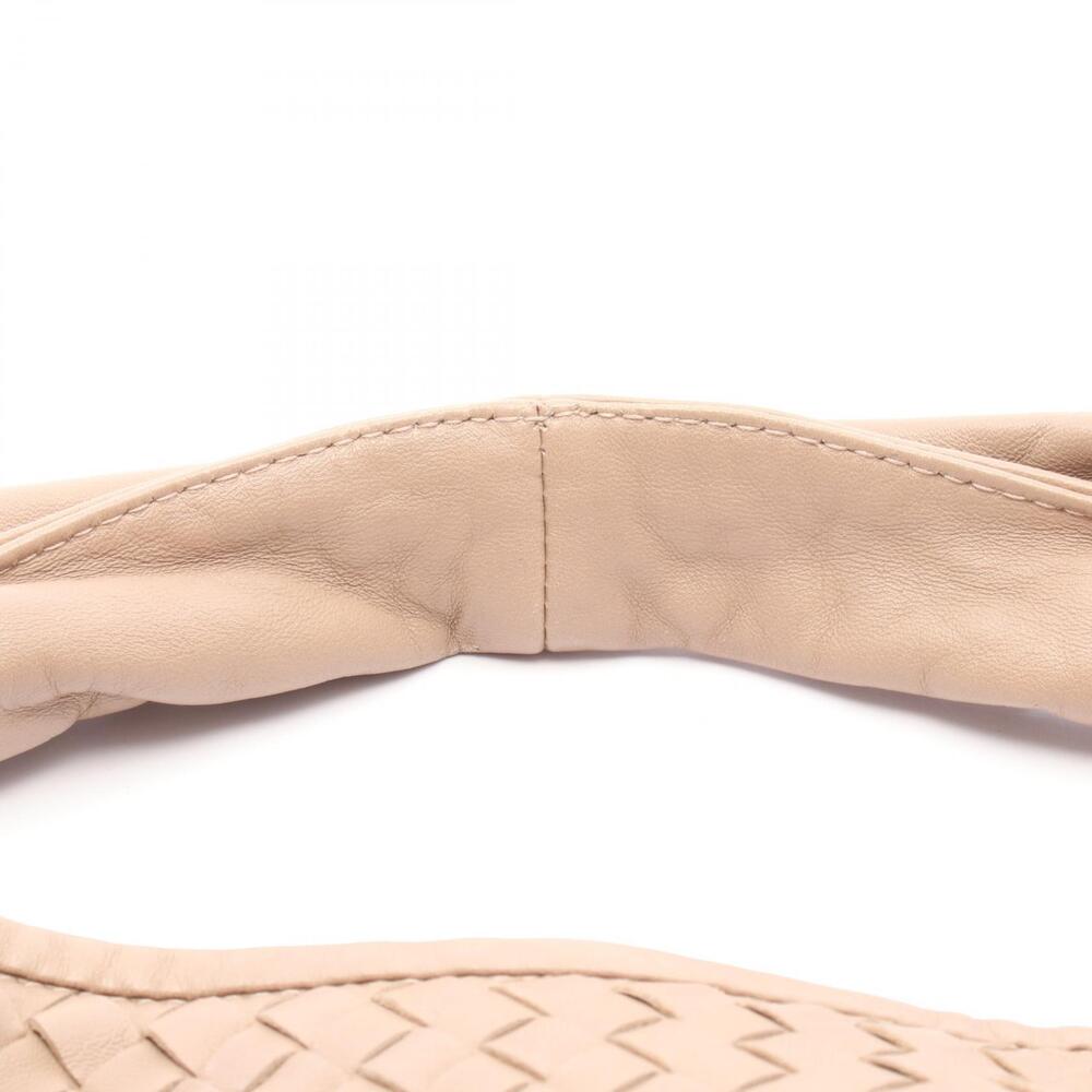 Bottega Veneta Intrecciato Hobo Shoulder Bag Leather Beige Tan - Picture 5 of 8
